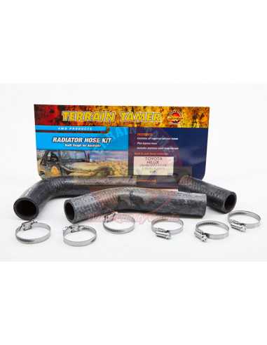 Kit manguitos radiador reforzados Toyota Hilux (1988-1998) con dirección asistida - Terrain Tamer