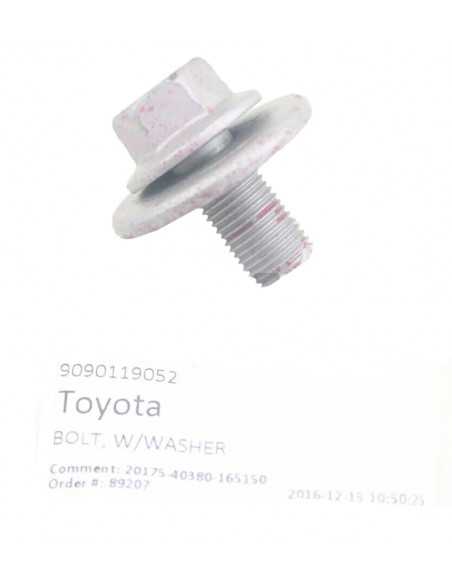 Bullone di fissaggio ammortizzatore posteriore inferiore, Per Toyota Land Cruiser J12 / 15 / FJ Cruiser - Originale Toyota Land 