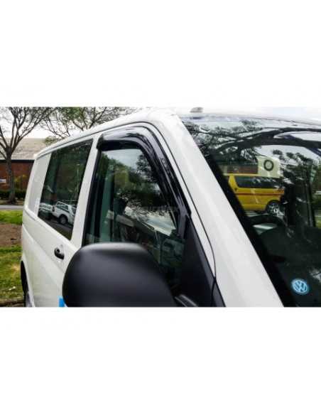 Deflectores de ventanilla para Volkswagen Transporter T5 / T6 (2 piezas) - N4 - Todoterreno