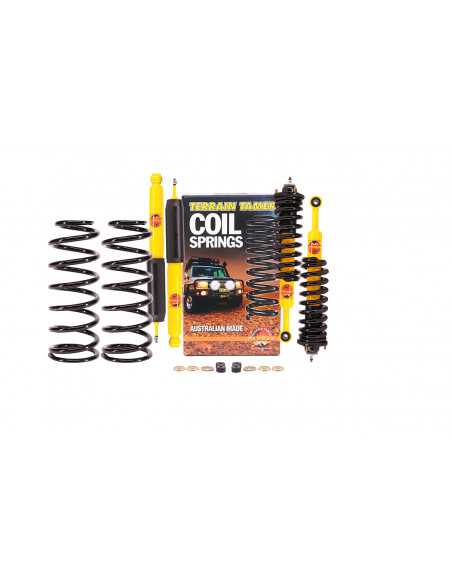 Complete reinforced suspension kit +40mm (preassembled) Toyota Land Cruiser J12 VXL - Terrain Tamer
