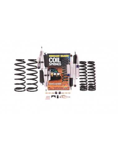 Kit de suspensión completo reforzado +40mm (botella separada) Toyota Land Cruiser J12 (vxl) - Terrain Tamer