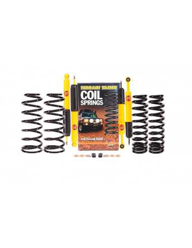 Kit de suspensión completo reforzado +40mm Toyota Land Cruiser J12 (vxl) - Terrain Tamer