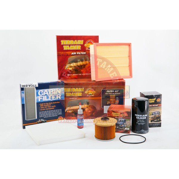 Complete filter kit Isuzu D-Max (2007 - 2012) -...