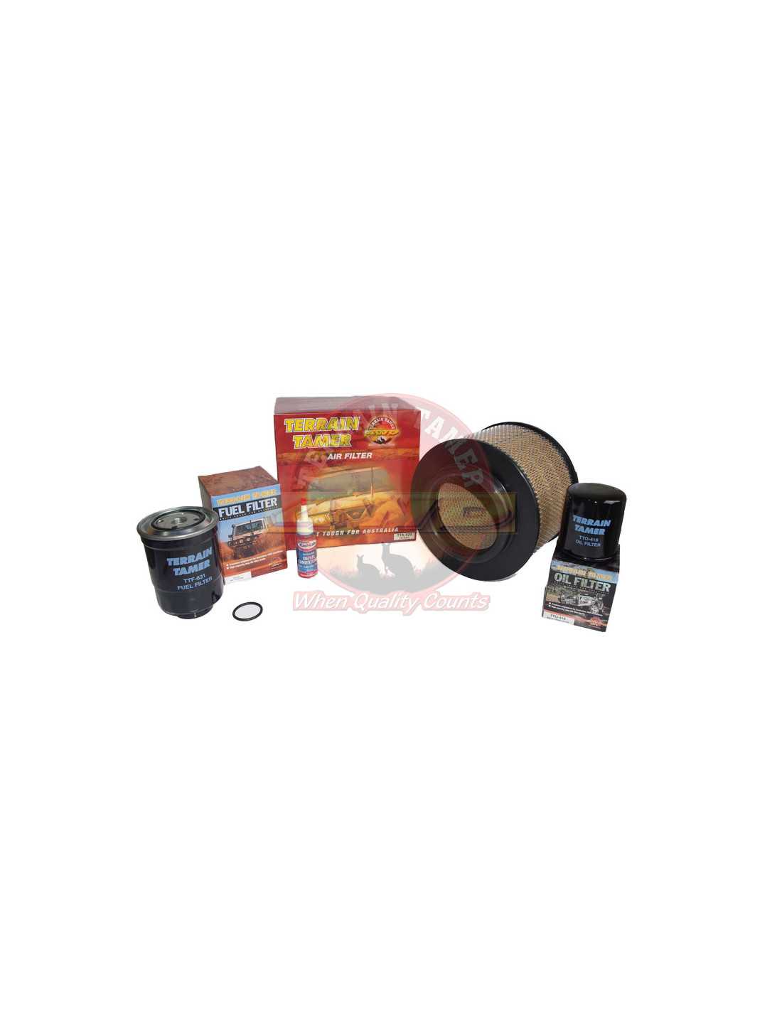 Complete filter kit for Ford Ranger (2006-2012) - TERRAIN TAMER