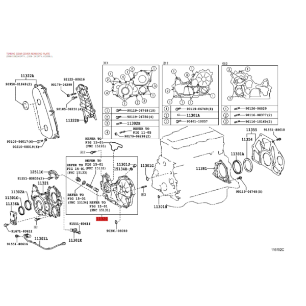 Bomba de aceite pour Toyota Land Cruiser J15...