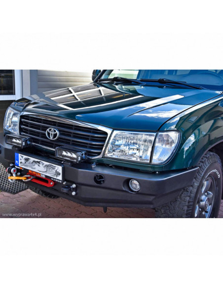 Parachoques delantero de acero reforzado J10 (1998 - 2004) Toyota Land Cruiser - Fabryka 4x4