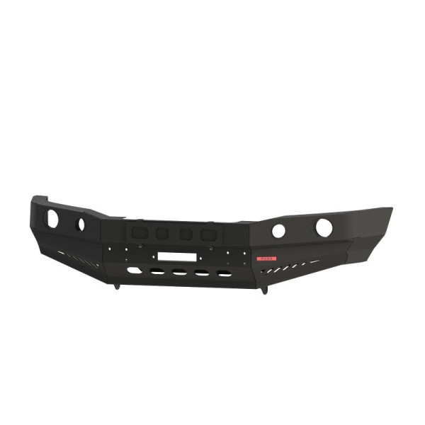 Front bumper made of reinforced steel for...