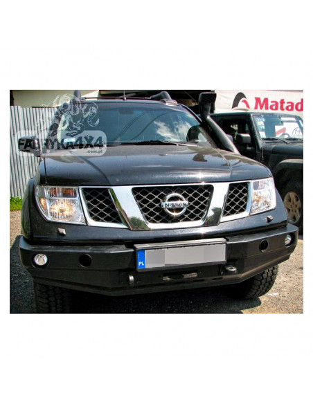 Front bumper with reinforced steel for Pathfinder R51 / Nissan Navara D40 (05 - 10) Nissan - Fabryka 4x4.