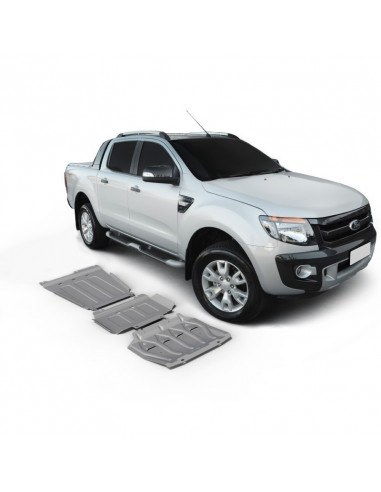 Kit 3 6 mm protections Rival for Ford Ranger PX MK 2/3 2015-current