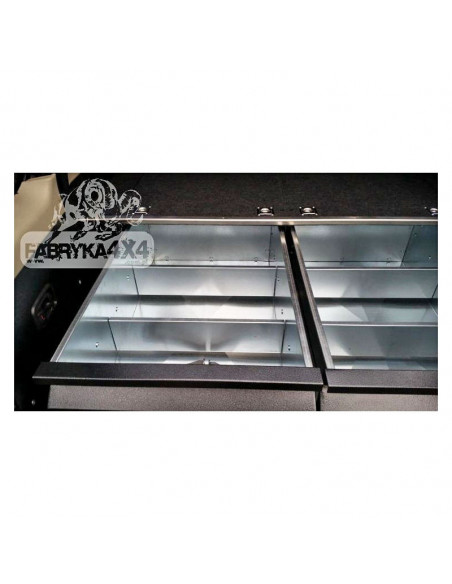 Drawer + reinforced bed for Nissan Patrol Y61 (GU3 / GU4) - Fabryka 4x4