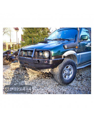 Reinforced steel front bumpers terrano ii (1996-2000) - Fabryka 4x4