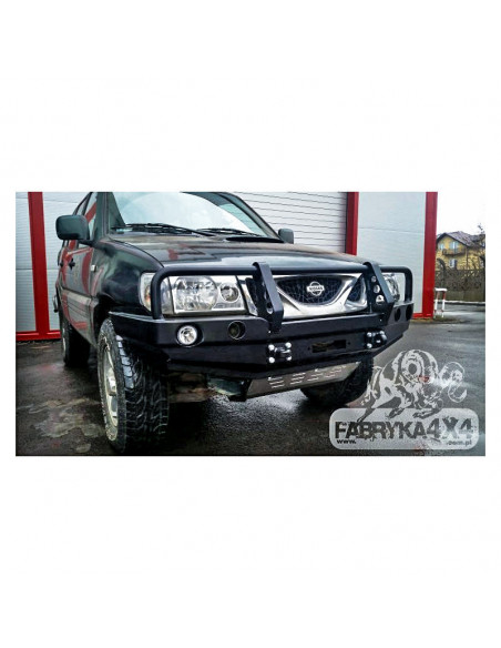 Para-choque dianteiro de aço reforçado Nissan Terrano II (2000 - 2006) - Fabryka 4x4