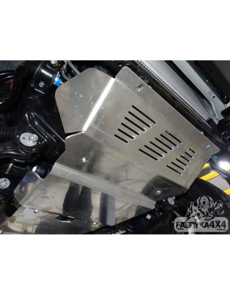 Protección delantera 6mm parachoques original Toyota Hilux Revo (2016 - 2020) - Fabryka 4x4
