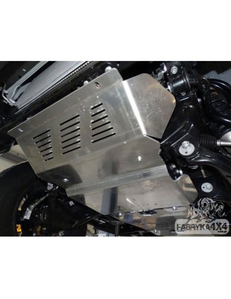 Protección delantera 6mm parachoques original Toyota Hilux Revo (2016 - 2020) - Fabryka 4x4