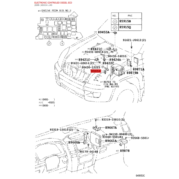 Fuel temperature sensor for Toyota Land Cruiser...