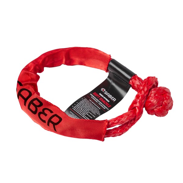 12,000kg Double Braided Shackle - Saber Offroad