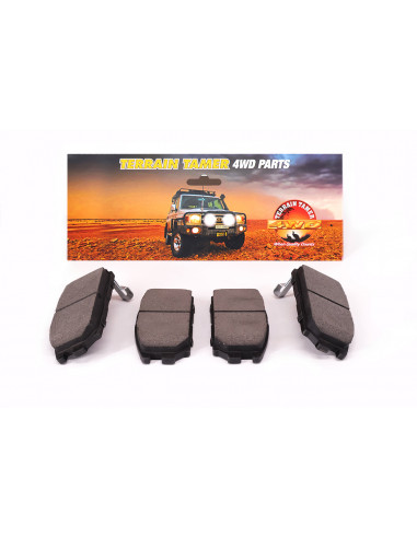 Pastillas extreme freno traseras (exclusivas kit conversion frenos tambor/disco) Ford Ranger/Isuzu D-Max/Toyota Hilux - TERRAIN