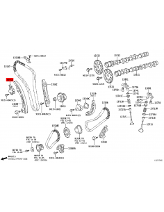 Timing chain tensioner No.2 for Toyota Hilux Revo (GDJ) -... 2