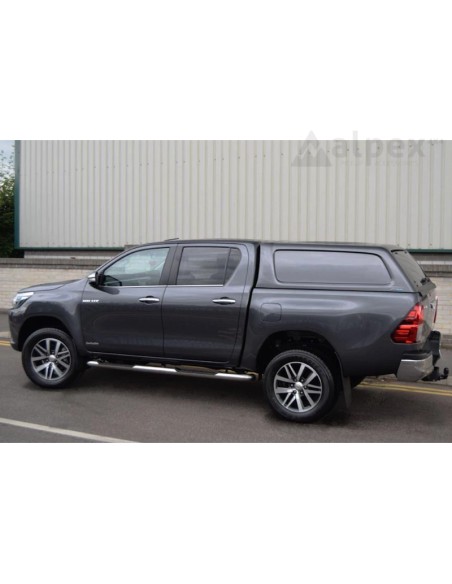 Hardtop Reforzado Commercial en ABS sin Ventanas para Toyota Hilux Revo Doble Cabina (2015 - ) en Imprimación - Aeroklas
