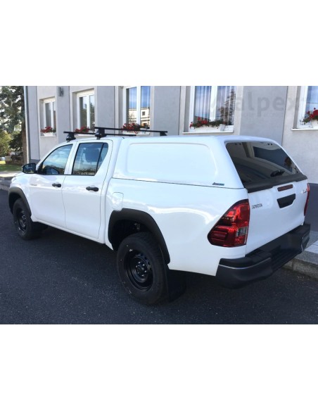 Hardtop Reforzado Commercial en ABS sin Ventanas para Toyota Hilux Revo Doble Cabina (2015 - ) en Imprimación - Aeroklas