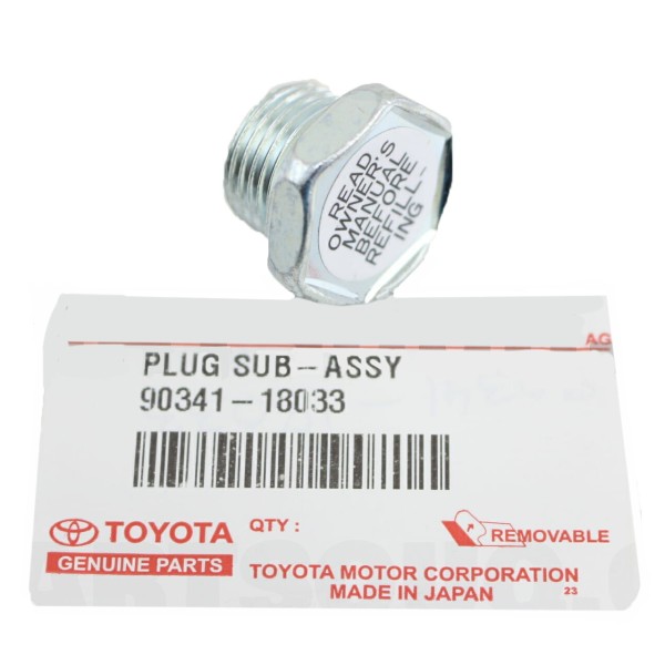 Oil level plug manual transmission J15 -...