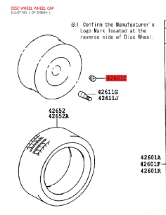 Radmuttern Stahl (12x1.50) J9 - Original Toyota Land Cruiser 2