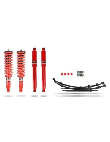 Complete pre-assembled reinforced suspension...