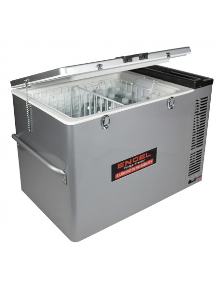 Frigorífico/Congelador Engel 80L - 12/24V esmaltado em aço - ENGEL