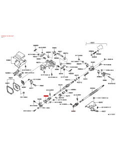 Crémaillère de direction J8 - Original Toyota Land Cruiser 2