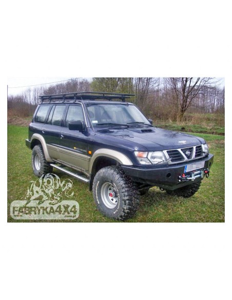 Barra africana con griglia per Nissan Patrol Y61 (5 porte) - Fabryka 4x4