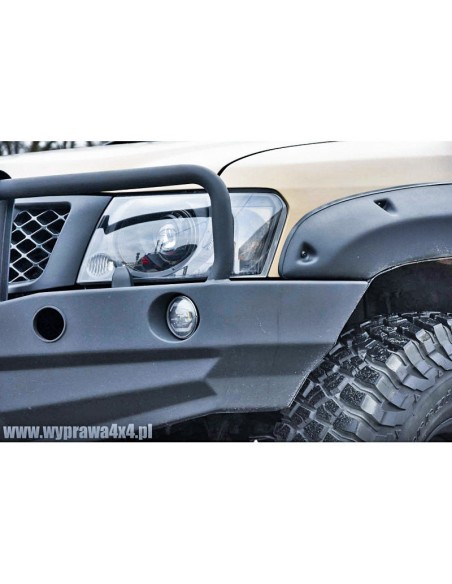 Detachable bullbar bumper for Nissan Patrol Y61 (1997 - 2005) - Fabryka 4x4