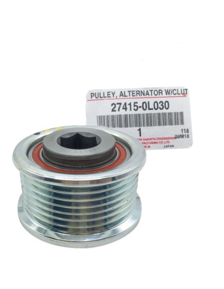 Alternator pulley for Toyota Hilux Vigo - Genuine Toyota Land Cruiser