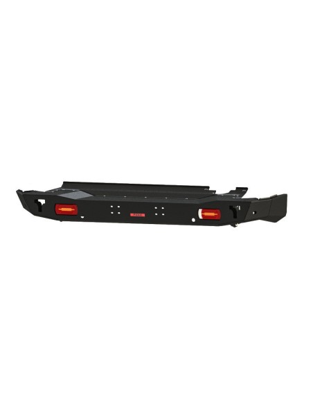 Parachoques arrière en acier renforcé avec lumières LED (Côtés Courts) pour Toyota Land Cruiser J15 (2013-2017) - Fabryka 4x4