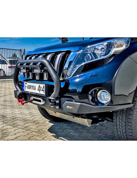 Bullbar smontabile paraurti anteriore in acciaio rinforzato Toyota Land Cruiser J15 Slim (2013-2017) - Fabryka 4x4