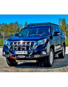 Detachable bullbar reinforced steel front bumper Toyota... 2