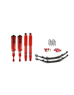 Kit de suspensión reforzado premontado +40mm +300kg...