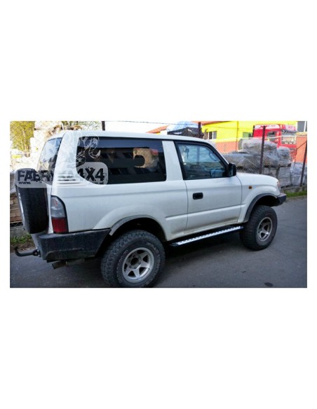 Reinforced side steps or rocker panels J9 (5 doors) Toyota Land Cruiser - Fabryka 4x4