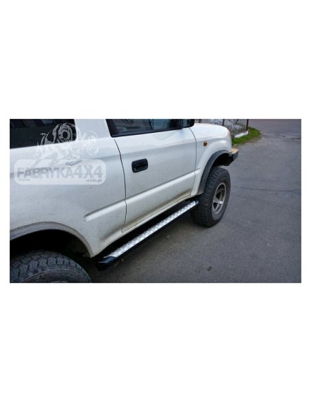 Reinforced side steps or rocker panels J9 (5 doors) Toyota Land Cruiser - Fabryka 4x4