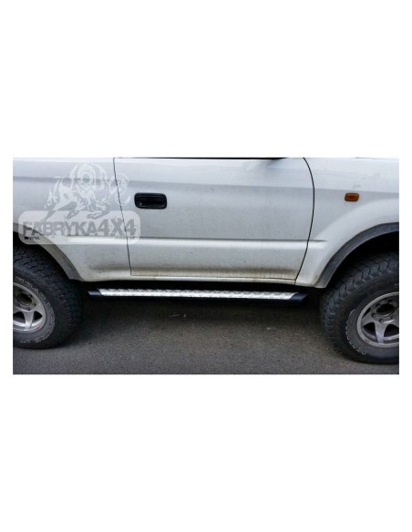 Reinforced side steps or rocker panels J9 (5 doors) Toyota Land Cruiser - Fabryka 4x4
