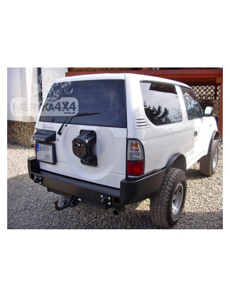 Parachoques trasero de acero reforzado J9 (3 puertas sin aletines) Toyota Land Cruiser - Fabryka 4x4
