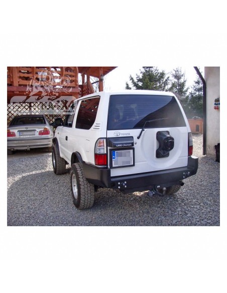 Parachoques trasero de acero reforzado J9 (3 puertas sin aletines) Toyota Land Cruiser - Fabryka 4x4