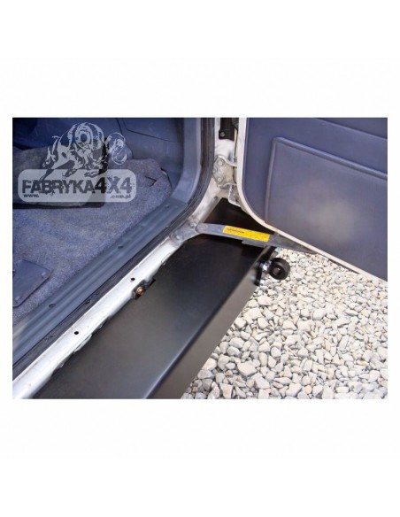 Paraurti posteriore in acciaio rinforzato J9 (3 porte senza parafanghi) Toyota Land Cruiser - Fabbrica 4x4