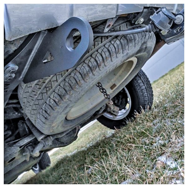 kit of 2 reinforced rear tow rings for Toyota...