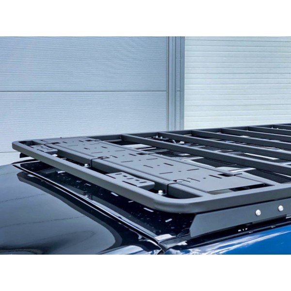 Removable African-style steel roof rack panel...