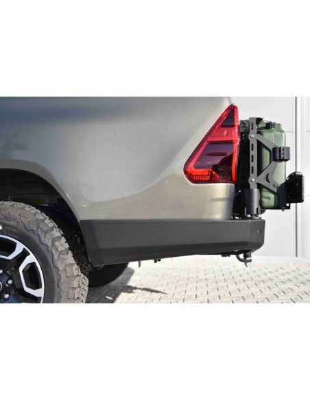 Heckstoßstange aus verstärktem Stahl, Standardlänge, für Toyota Hilux Revo (2020 - ) - Fabryka 4x4