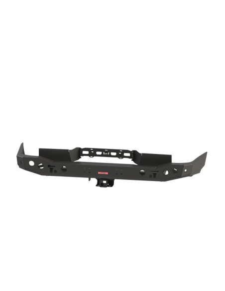 Long rear bumper made of reinforced standard steel for Toyota Hilux Revo (2020 - ) - Fabryka 4x4