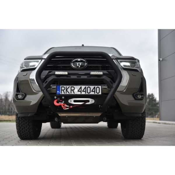 Bullbar pare-buffle avant en acier renforcé...