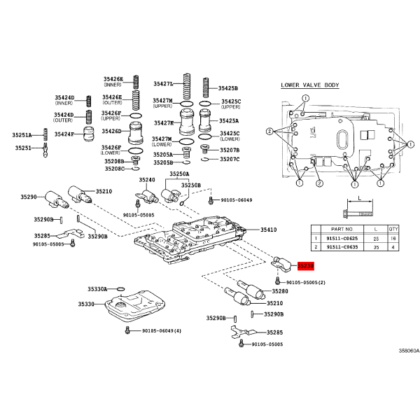 3-way solenoid assembly transmission N-2 (ATM)...