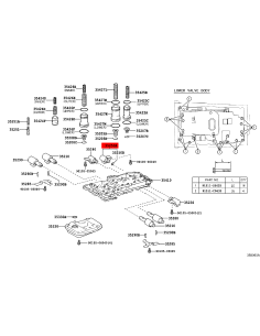 Transmission solenoid assembly N-3 (ATM) J10 / 12 / 15 /... 2