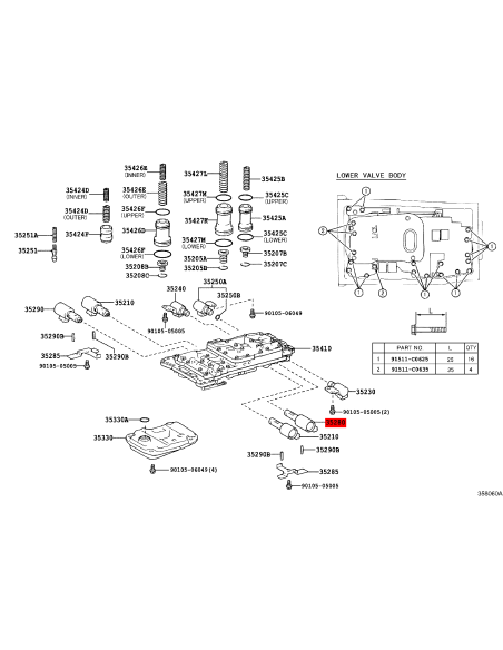 Solenoid Control Assembly for Lock (ATM) J10 / 12 / 15 / 20 / FJcruiser / Hilux - Original Toyota Land Cruiser